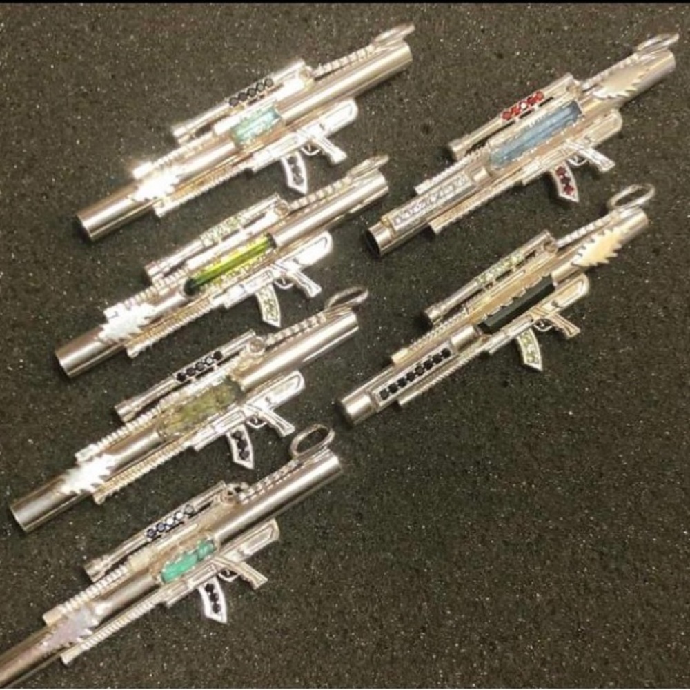 Grateful Dead Shooters w precious gemstones